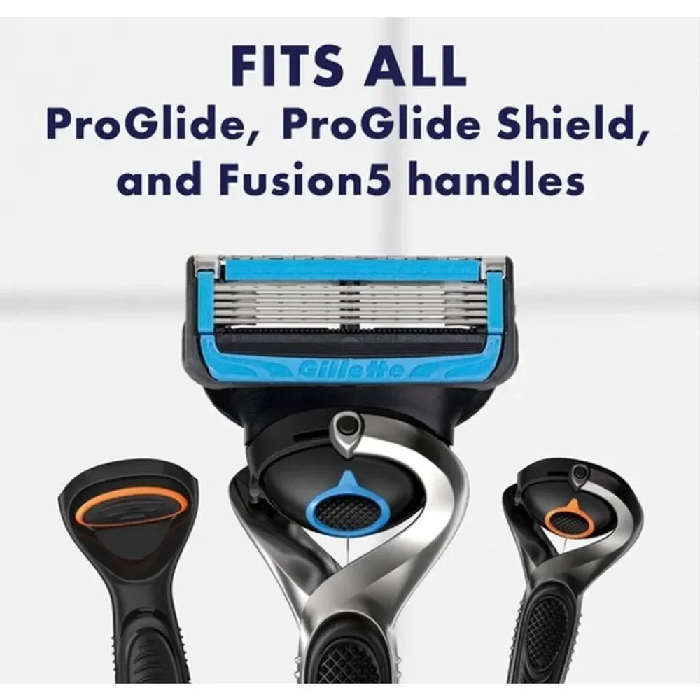 Gillette ProGlide Chill Men's Razor Blades, 8 Blade Refills
